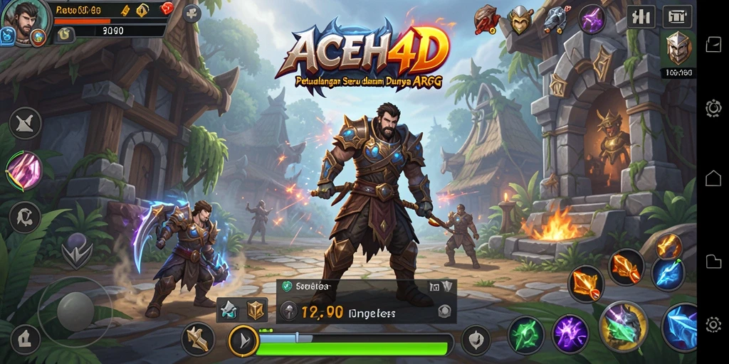 Gameplay ARPG yang seru dan menantang di ACEH4D.