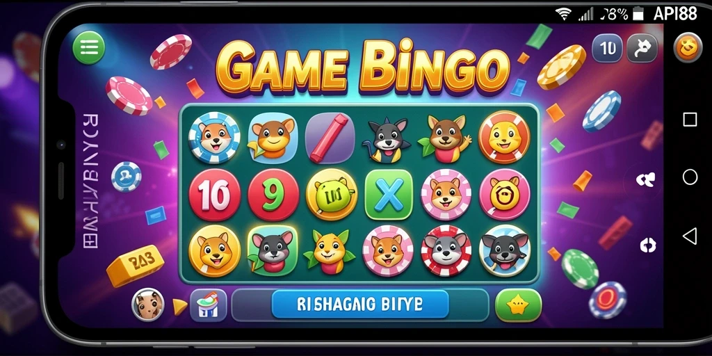 Tangkapan layar gameplay API88 menampilkan suasana Bingo yang seru dan interaktif.