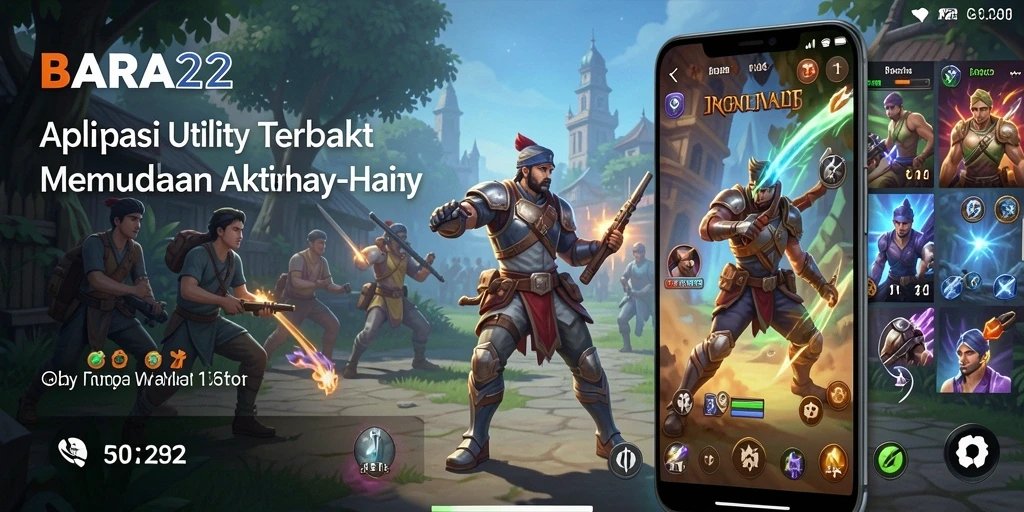 Tampilan antarmuka BARA22 yang user-friendly dan fungsional.