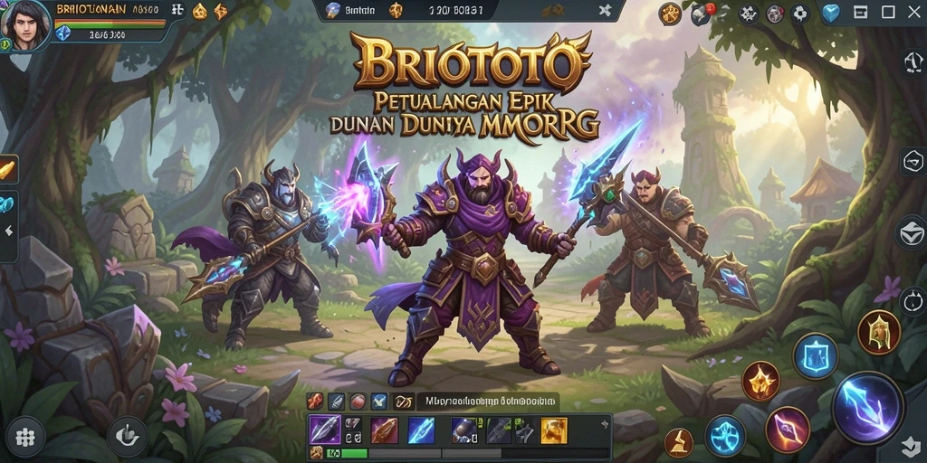 Tampilan gameplay BRIOTOTO yang seru dan penuh aksi.