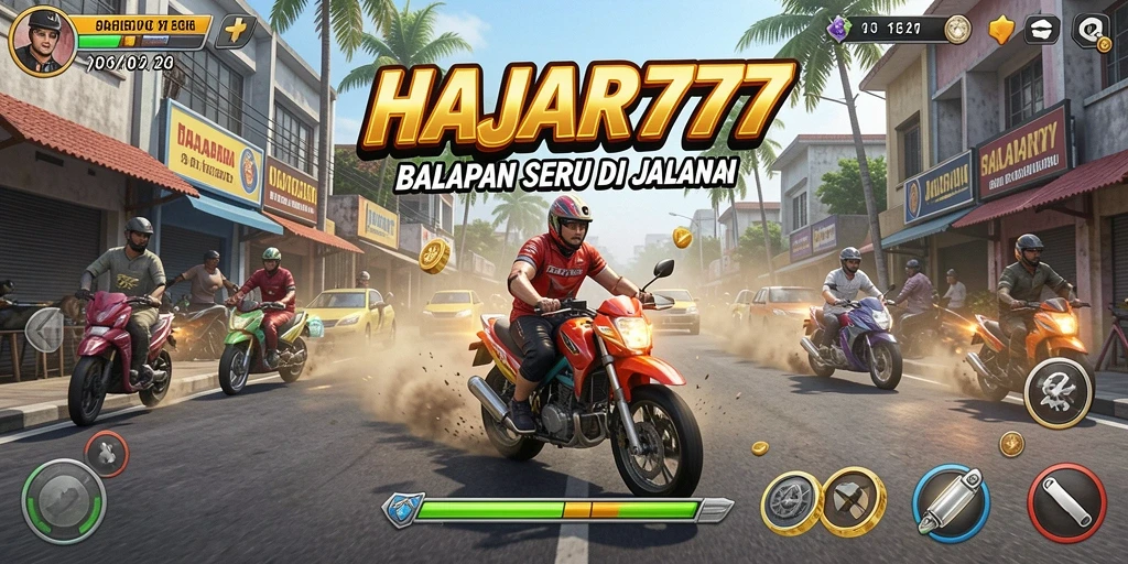Tangkapan layar gameplay menampilkan mobil balap di trek berliku.