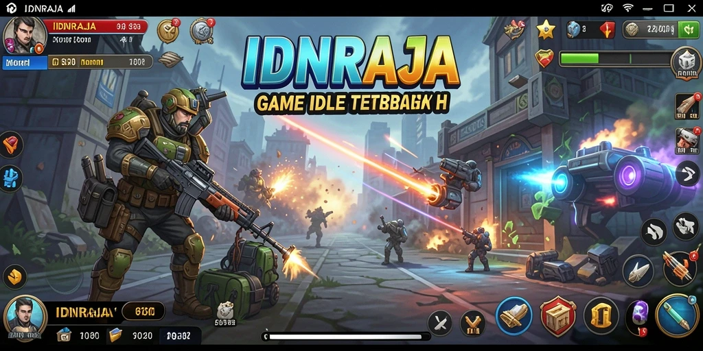 Tampilan gameplay <strong>IDNRAJA</strong> yang seru dan santai.