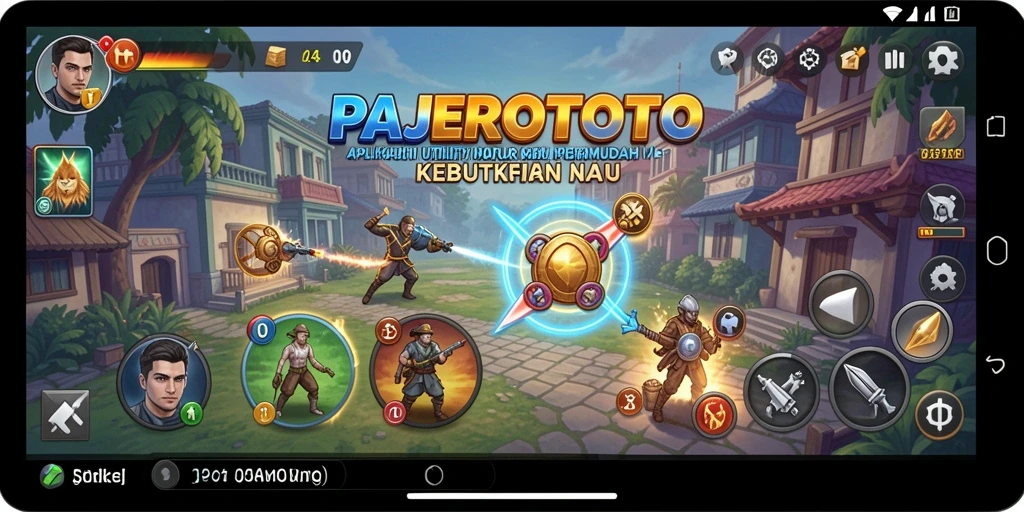 Tampilan utama PAJEROTOTO dengan fitur Utility yang beragam.