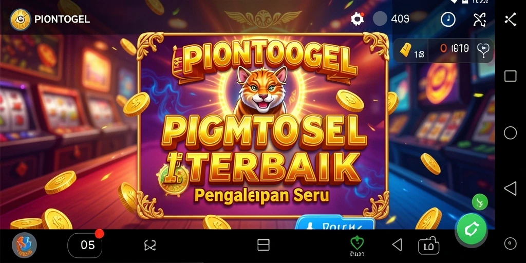 Tampilan menarik dari gameplay Slot PIONTOGEL yang mengasyikkan.