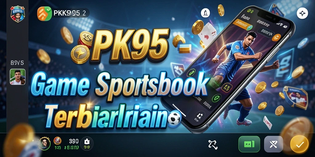 Screenshot PK95 menampilkan gameplay menarik dalam Sportsbook.