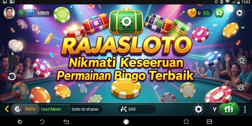 Tampilan gameplay seru RAJASLOTO yang memikat para pemain Bingo.