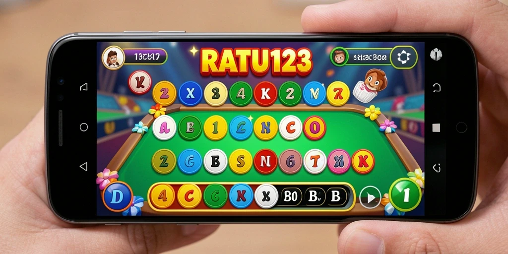 Screenshot gameplay RATU123 yang menampilkan keseruan bermain Bingo.