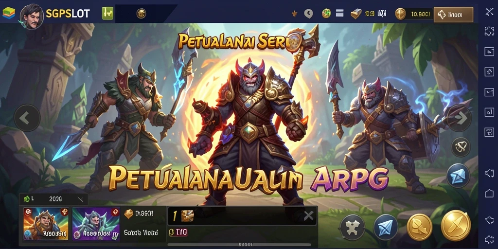 Gameplay menarik dan penuh aksi di dunia ARPG SGPSLOT.