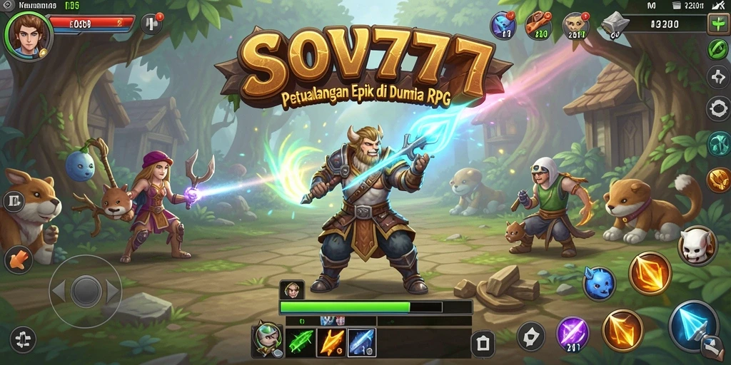 Grafis memukau dan gameplay RPG yang mendebarkan.