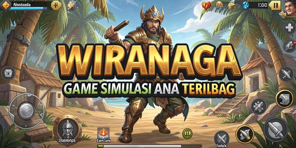 Screenshot menunjukkan gameplay menarik dari WIRANAGA yang penuh dengan kreativitas.