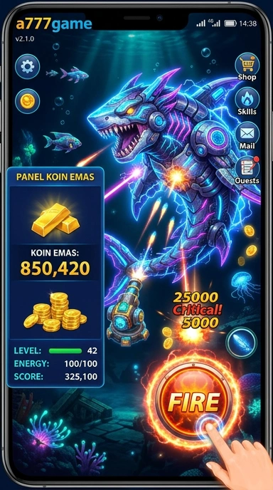 Proses pengunduhan aplikasi a777game yang cepat dan efisien.